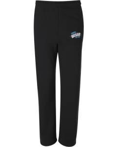 NuBlend® Open Bottom Sweatpants with Pockets with 2023 Illusion Softball Embroidery