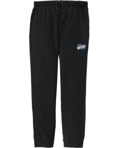 NuBlend Fleece Jogger with Embroidered Illusion Softball Logo