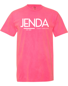 Unisex Garment-Dyed Heavyweight T-Shirt with Jenda Established Logo