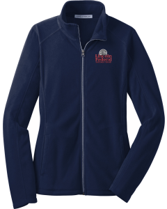 Women's Microfleece Jacket with Embroidered Lincoln Federal Logo