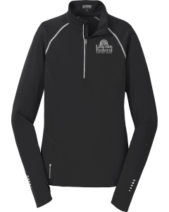 OGIO ENDURANCE Ladies Nexus 1/4-Zip Pullover with Embroidered Lincoln Federal Logo