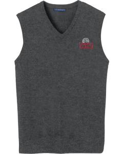 Sweater Vest with Embroidered Lincoln Federal Logo