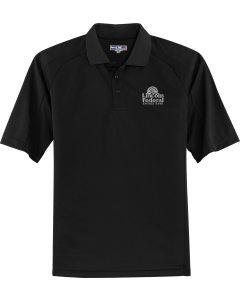 Dri-Mesh Pro Polo with Embroidered Lincoln Federal Logo