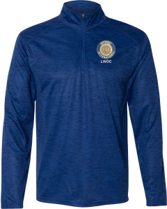 Tonal Blend Quarter-Zip Pullover with LWOC Embroidered logo