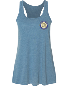 Women's Flowy Racerback Tank with LWOC Logo