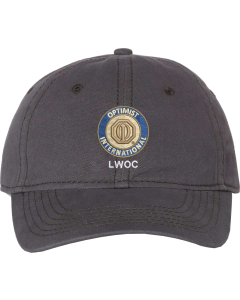 Unstructured Cap with LWOC Hat logo