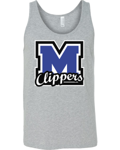 Heather CVC Tank with Standard M Logo