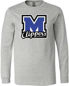 Jersey Long Sleeve Tee with Standard M Logo