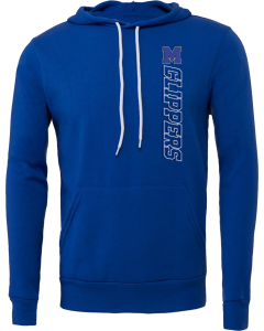 Unisex Sponge Fleece Hoodie with Clippers Vertical Logo