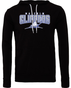 Unisex Sponge Fleece Hoodie with Arched Ship Logo