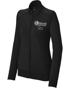 Women's Sport-Wick Stretch Full-Zip Cadet Jacket with Embrodiered Clinic Nursing Services Logo