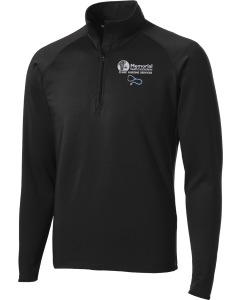 Sport-Wick Stretch 1/4-Zip Pullover with Embrodiered Clinic Nursing Services Logo