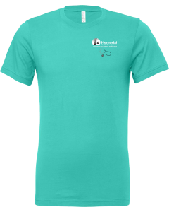 Jersey Tee with Screen Printed Hospital Nursing Services Logo