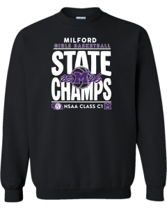 Unisex Heavy Blend™ Crewneck Sweatshirt with 2026 State Champ Basketball Design