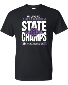 Unisex DryBlend® T-Shirt with 2026 State Champ Basketball Design