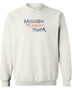 Heavy Blend™ Crewneck Sweatshirt with 2025 Mission of Christ Network Logo