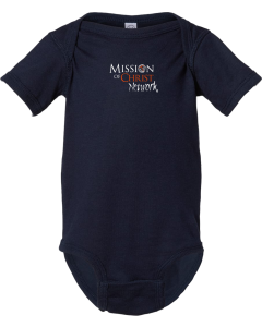 Infant Fine Jersey Bodysuit with 2025 Mission of Christ Network Logo