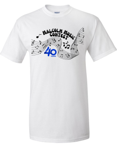 Unisex DryBlend® T-Shirt with 2026 Malcolm Music Contest