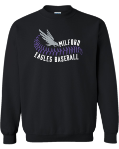 Unisex Heavy Blend™ Crewneck Sweatshirt with Eagles Laces Logo