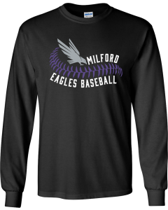 Unisex Ultra Cotton® Long Sleeve T-Shirt with Eagles Laces Logo