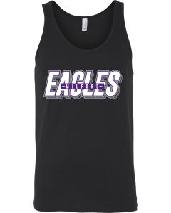 Jersey Tank with Eagles Stacked Logo