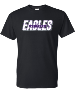 Unisex DryBlend® T-Shirt with Eagles Stacked Logo