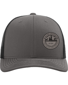 Adjustable Snapback Trucker Cap with MSA Leatherette Patch