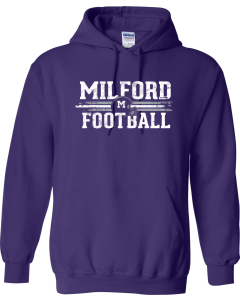Heavy Blend™ Hooded Sweatshirt with 2025 Milford Football Logo