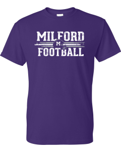 DryBlend® T-Shirt with 2025 Milford Football Logo