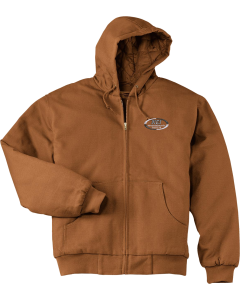 Duck Cloth Hooded Work Jacket
