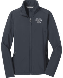 Women's Core Soft Shell Jacket with Platte County Embroidered Logo