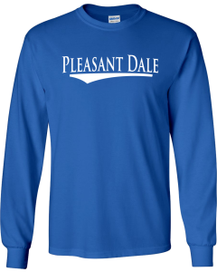 Ultra Cotton® Long Sleeve T-Shirt with Pleasant Dale Logo