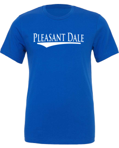 Unisex Jersey Tee with Pleasant Dale Logo