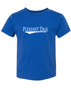 Toddler Jersey Tee with Small Pleasant Dale Logo