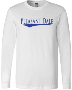 Unisex Jersey Long Sleeve Tee with Pleasant Dale Logo