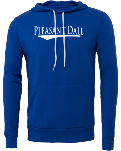 Unisex Sponge Fleece Hoodie with Pleasant Dale Logo
