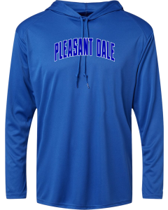 B-Core Hooded Long Sleeve T-Shirt with PD Softball Logo