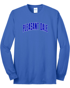 Tall Long Sleeve Core Blend Tee with PD Softball Logo