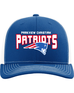 Snapback Trucker Cap with Partview Christian Embroidered Hat Logo