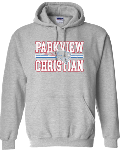Heavy Blend™ Hooded Sweatshirt with Parkview Distressed Logo
