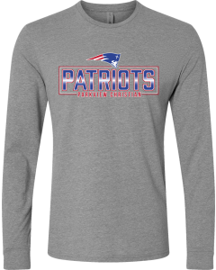 CVC Long Sleeve T-Shirt with Patriot Gradient Logo