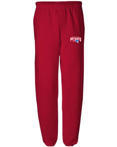 NuBlend® Sweatpants with Patriots Mascot Logo