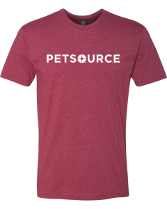 Unisex CVC T-Shirt with Screen Printed Petsource Logo