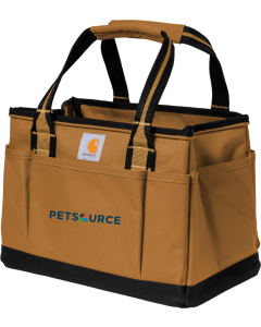 Utility Tote with Embroidered Petsource Logo