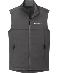 Collective Smooth Fleece Vest with Embroidered Petsource Logo