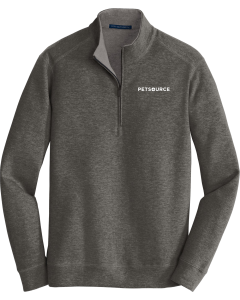 Interlock 1/4-Zip with Embroidered Petsource Logo