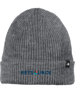 Circular Rib Beanie with Embroidered Petsource Hat Logo