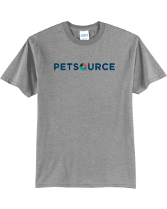 Core Blend Tee with Screen Printed Petsource Logo
