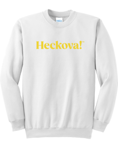 Essential Fleece Crewneck Sweatshirt with Heckova Logo