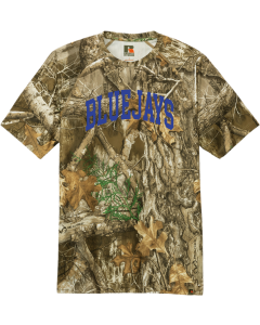 Realtree Performance Tee with Royal Camo Logo
